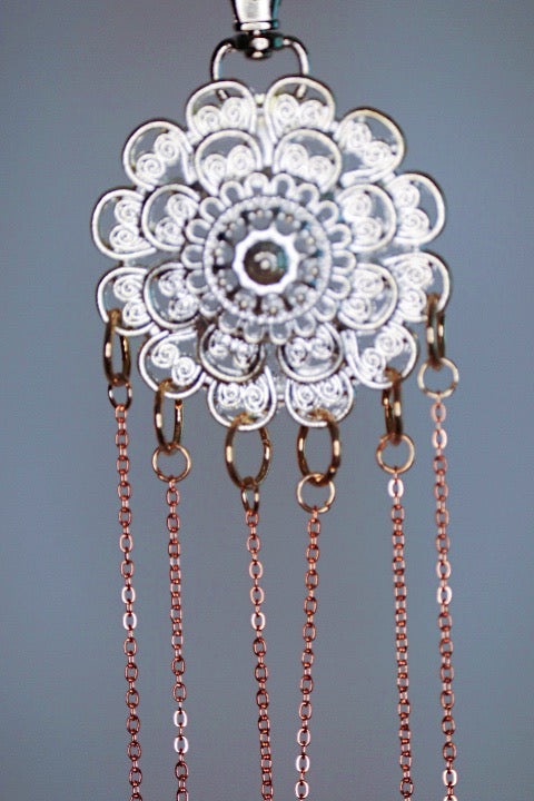 Mini Sunburst Hmong Suncatcher