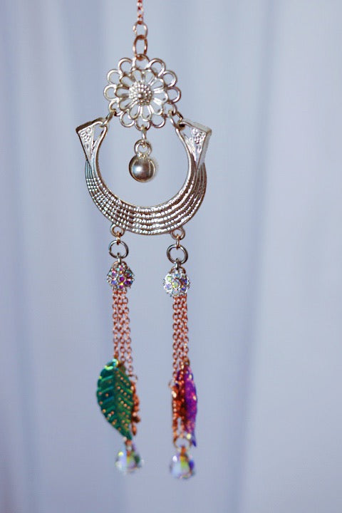 Whispering Feathers Hmong Suncatcher